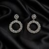 Oxidized earrings