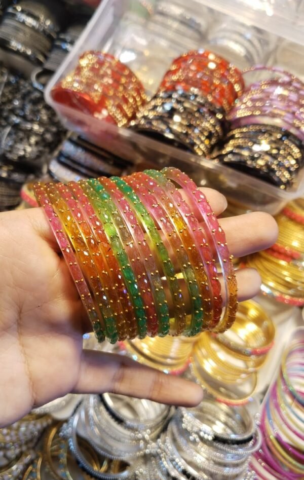Kashmiri glass bangle